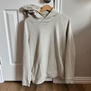 Lulu Textured Double-Knit Cotton Hoodie
Large, never worn